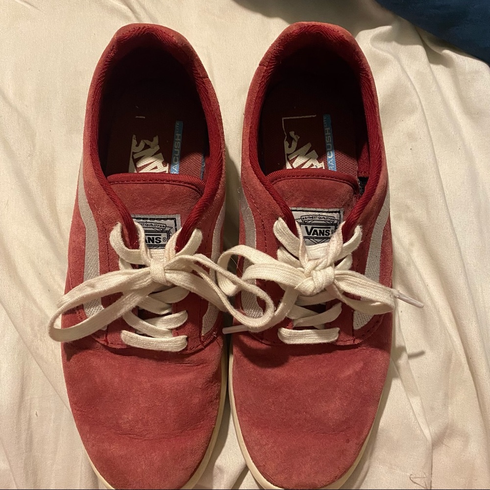 Vans Red Brick suede sneakers